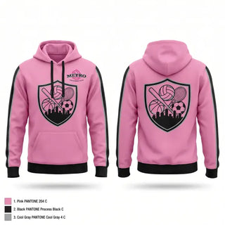 Hoodie, Metro Sports Center Volleyball, Men's Volleyball, Teamtime, Team time, sublimation, custom sports apparel, team uniforms, spirit wear, spiritwear, sports uniforms, custom shirts, team store, custom team store, fundraiser sports, apparel fundraiser