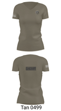 Monroe County Sheriff‘S Department 54737264 Women's Short Sleeve V-neck Shirt - 6
