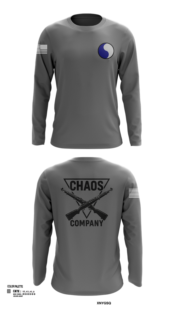 Long Sleeve Performance Shirt, C-Co 1/116 29th IN BDE, , Teamtime, Team time, sublimation, custom sports apparel, team uniforms, spirit wear, spiritwear, sports uniforms, custom shirts, team store, custom team store, fundraiser sports, apparel fundraiser