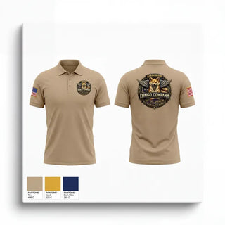 Short Sleeve Performance Polo, 412th CA BN (A), Army, Teamtime, Team time, sublimation, custom sports apparel, team uniforms, spirit wear, spiritwear, sports uniforms, custom shirts, team store, custom team store, fundraiser sports, apparel fundraiser