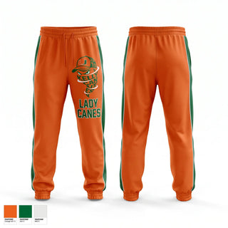 Sweatpants, Lady Canes, Softball, Teamtime, Team time, sublimation, custom sports apparel, team uniforms, spirit wear, spiritwear, sports uniforms, custom shirts, team store, custom team store, fundraiser sports, apparel fundraiser
