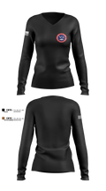 332 RCS 7050570 Women's Long Sleeve V-neck Shirt - 2
