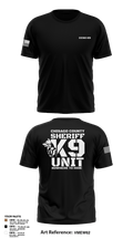 Chisago County K9 Unit 88074556 Old School Cotton Feel Shirt - 107
