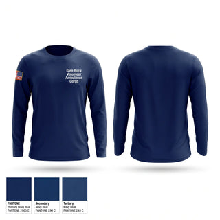 Long Sleeve Performance Shirt, Glen Rock Volunteer Ambulance Corps, EMS/EMT, Teamtime, Team time, sublimation, custom sports apparel, team uniforms, spirit wear, spiritwear, sports uniforms, custom shirts, team store, custom team store, fundraiser sports, apparel fundraiser