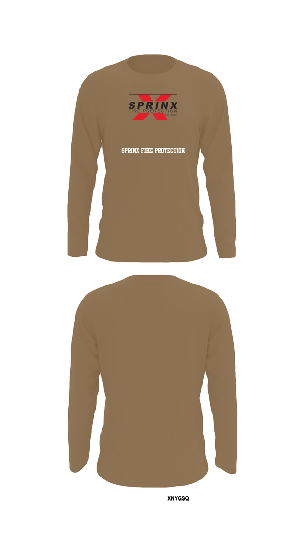 Long Sleeve Performance Shirt, SPRINX FIRE PROTECTION, , Teamtime, Team time, sublimation, custom sports apparel, team uniforms, spirit wear, spiritwear, sports uniforms, custom shirts, team store, custom team store, fundraiser sports, apparel fundraiser