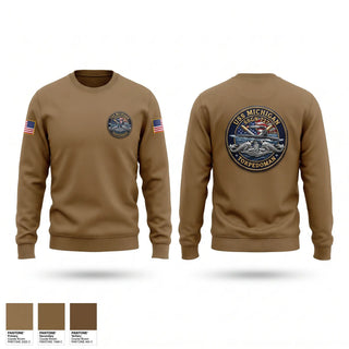 Crew Neck Sweatshirt, USS Michigan TorpedoMan, Navy, Teamtime, Team time, sublimation, custom sports apparel, team uniforms, spirit wear, spiritwear, sports uniforms, custom shirts, team store, custom team store, fundraiser sports, apparel fundraiser