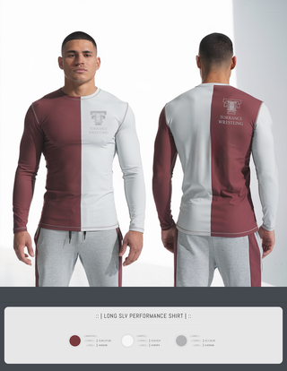 Long Sleeve Performance Shirt, Torrance Wrestling, Wrestling, Teamtime, Team time, sublimation, custom sports apparel, team uniforms, spirit wear, spiritwear, sports uniforms, custom shirts, team store, custom team store, fundraiser sports, apparel fundraiser