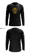 Clutch City Hoops 594116 Long Sleeve Shooting Shirt - 1