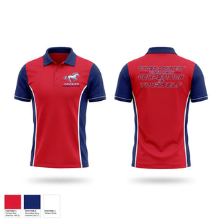 Short Sleeve Performance Polo, Plaza Park, Cross Country, Teamtime, Team time, sublimation, custom sports apparel, team uniforms, spirit wear, spiritwear, sports uniforms, custom shirts, team store, custom team store, fundraiser sports, apparel fundraiser