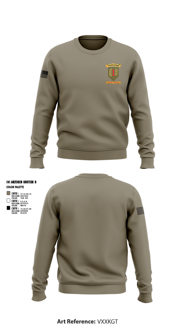 Crew Neck Sweatshirt, 24th CTC, , Teamtime, Team time, sublimation, custom sports apparel, team uniforms, spirit wear, spiritwear, sports uniforms, custom shirts, team store, custom team store, fundraiser sports, apparel fundraiser