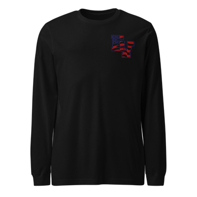 Patriots Unisex Long Sleeve Tee | Bella + Canvas 3501