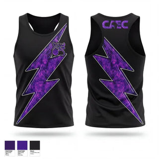Mens Track Singlet, CAEC Africentric Nubians, Track & Field, Teamtime, Team time, sublimation, custom sports apparel, team uniforms, spirit wear, spiritwear, sports uniforms, custom shirts, team store, custom team store, fundraiser sports, apparel fundraiser