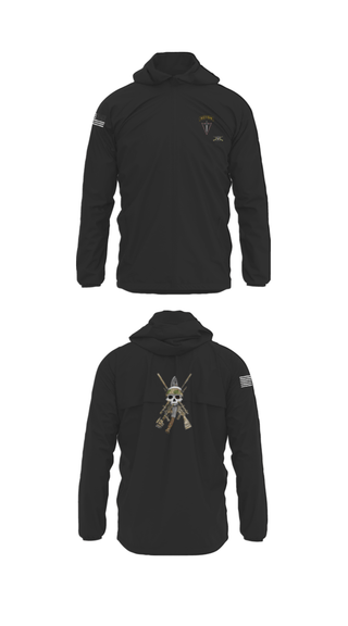 Windbreaker, HHC 2/130 IN, National Guard, Teamtime, Team time, sublimation, custom sports apparel, team uniforms, spirit wear, spiritwear, sports uniforms, custom shirts, team store, custom team store, fundraiser sports, apparel fundraiser