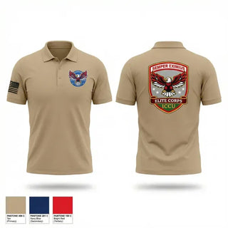 Short Sleeve Performance Polo, Elite Corps, Army, Teamtime, Team time, sublimation, custom sports apparel, team uniforms, spirit wear, spiritwear, sports uniforms, custom shirts, team store, custom team store, fundraiser sports, apparel fundraiser