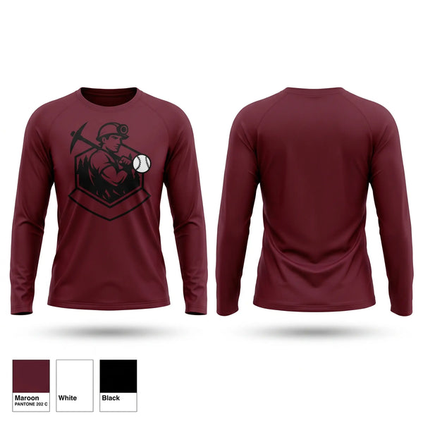 Long Sleeve Performance Shirt, Crosby-Ironton Rangers, Softball, Teamtime, Team time, sublimation, custom sports apparel, team uniforms, spirit wear, spiritwear, sports uniforms, custom shirts, team store, custom team store, fundraiser sports, apparel fundraiser