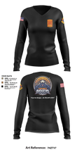 HHB / 30X Women's Long Sleeve V-neck Shirt - 4