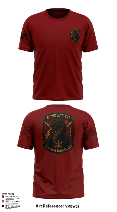 Bravo 3-6 ADA 76703101 Short Sleeve Performance Shirt - 108