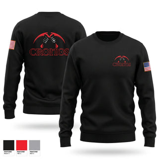 Crew Neck Sweatshirt, C BTRY, 1-22 FA, Army, Teamtime, Team time, sublimation, custom sports apparel, team uniforms, spirit wear, spiritwear, sports uniforms, custom shirts, team store, custom team store, fundraiser sports, apparel fundraiser
