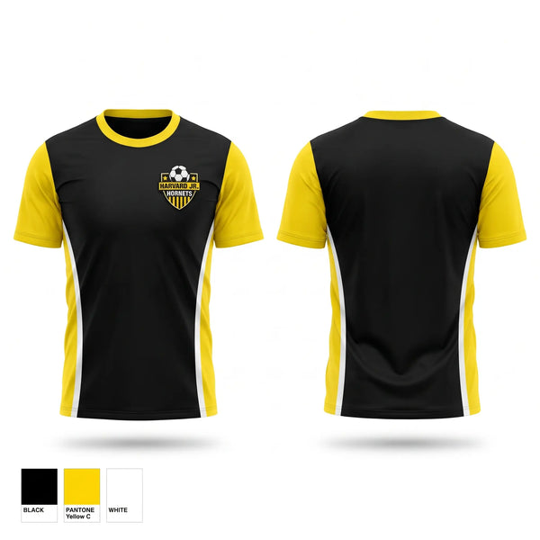 Harvard Jr. Hornets Short Sleeve Performance Shirt - 1
