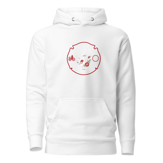 Unisex Hoodie - 1 - White
