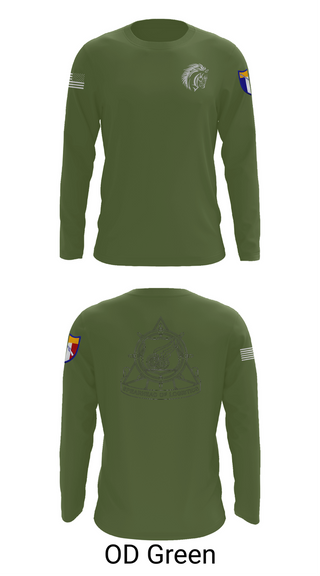Long Sleeve Performance Shirt, 2112th Transportation Company, , Teamtime, Team time, sublimation, custom sports apparel, team uniforms, spirit wear, spiritwear, sports uniforms, custom shirts, team store, custom team store, fundraiser sports, apparel fundraiser