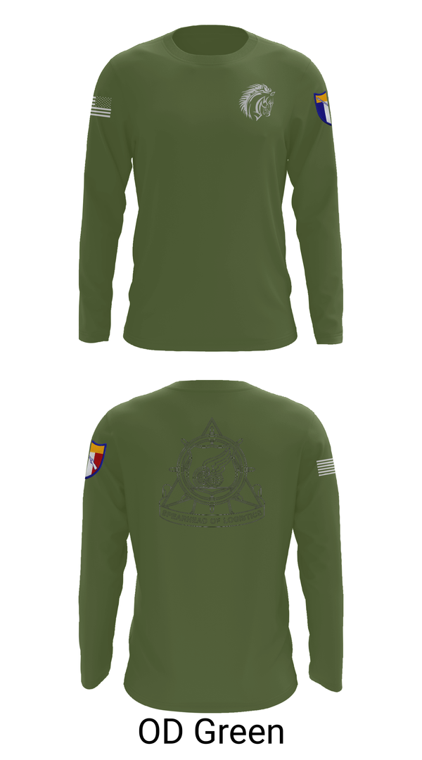 Long Sleeve Performance Shirt, 2112th Transportation Company, , Teamtime, Team time, sublimation, custom sports apparel, team uniforms, spirit wear, spiritwear, sports uniforms, custom shirts, team store, custom team store, fundraiser sports, apparel fundraiser