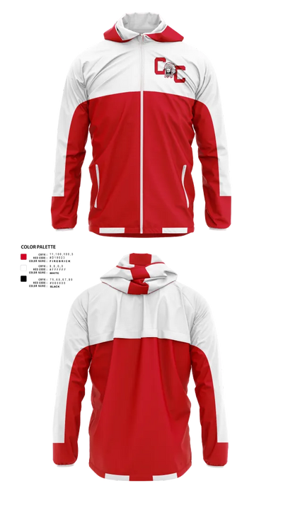 Crow Creek Chieftains 87390288 Windbreaker - 40