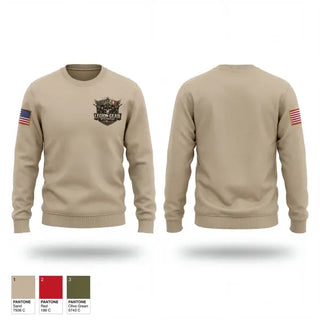 Crew Neck Sweatshirt, Legion Gear of Statesboro, Army, Teamtime, Team time, sublimation, custom sports apparel, team uniforms, spirit wear, spiritwear, sports uniforms, custom shirts, team store, custom team store, fundraiser sports, apparel fundraiser
