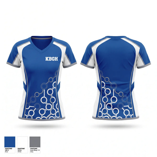 Womens Short Sleeve Vneck Shirt, KBGH, Swimming, Teamtime, Team time, sublimation, custom sports apparel, team uniforms, spirit wear, spiritwear, sports uniforms, custom shirts, team store, custom team store, fundraiser sports, apparel fundraiser