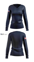 STEMS Women's Long Sleeve V-neck Shirt - 3