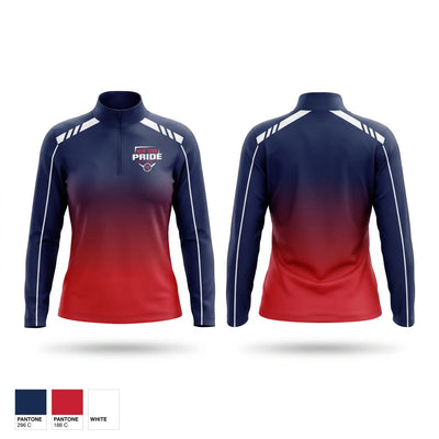 USSSA NY PRIDE Quarter Zip Jacket - 1