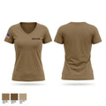 USAFSAM Women's Short Sleeve V-neck Shirt - 1