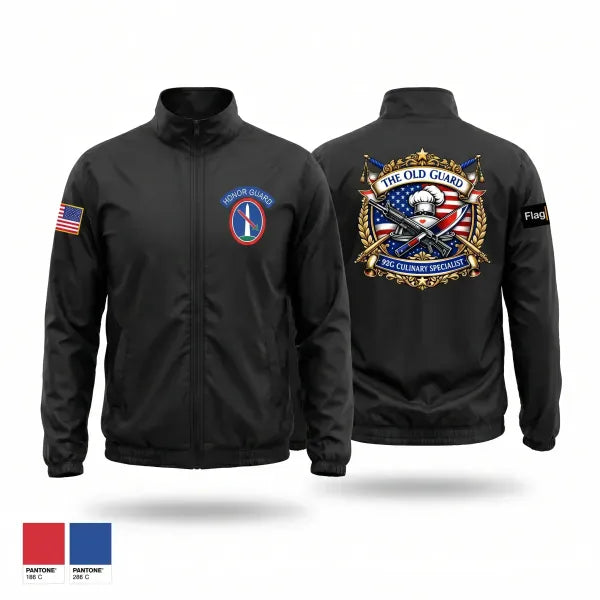 Windbreaker, 529th 4-3 Battalion The Old Guard, Army, Teamtime, Team time, sublimation, custom sports apparel, team uniforms, spirit wear, spiritwear, sports uniforms, custom shirts, team store, custom team store, fundraiser sports, apparel fundraiser