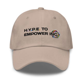 H.Y.P.E. to Empower, Inc. Classic Dad Hat | Yupoong 6245CM