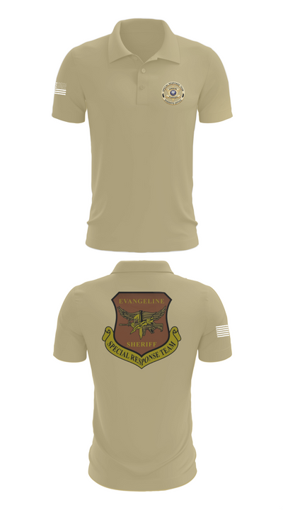 Evangeline Parish Sheriffs Office S.R.T Short Sleeve Performance Polo - 83