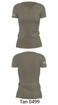 Portsmouth PD 57298799 Women's Short Sleeve V-neck Shirt - 6