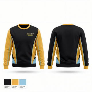Crew Neck Sweatshirt, Rise Up Dance Academy, Cheer, Teamtime, Team time, sublimation, custom sports apparel, team uniforms, spirit wear, spiritwear, sports uniforms, custom shirts, team store, custom team store, fundraiser sports, apparel fundraiser