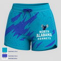 North Alabama Hornets 57686673 Women's Shorts - 1