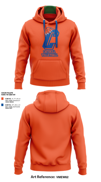 Catskill Volleyball 51447521 Hoodie - 1