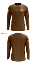 Bolivar County Sheriff Department 94821710 Long Sleeve Performance Shirt - 100