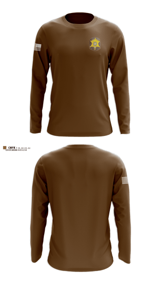 Long Sleeve Performance Shirt, Bolivar County Sheriff Department, Police, Teamtime, Team time, sublimation, custom sports apparel, team uniforms, spirit wear, spiritwear, sports uniforms, custom shirts, team store, custom team store, fundraiser sports, apparel fundraiser