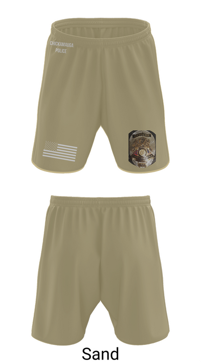 Chickamauga Police 51367773 Athletic Shorts With Pockets - 85