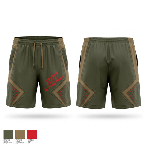 Athletic Shorts With Pockets, RPD Special Units, Police, Teamtime, Team time, sublimation, custom sports apparel, team uniforms, spirit wear, spiritwear, sports uniforms, custom shirts, team store, custom team store, fundraiser sports, apparel fundraiser