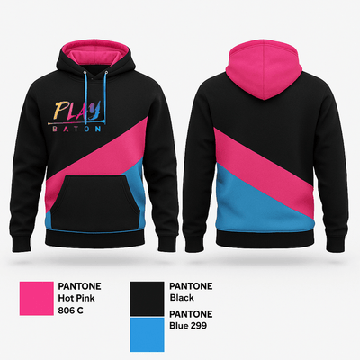 Play Baton 33343949 Hoodie - 2