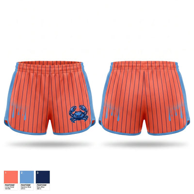 Back bay blue crabs Women's Shorts - 1