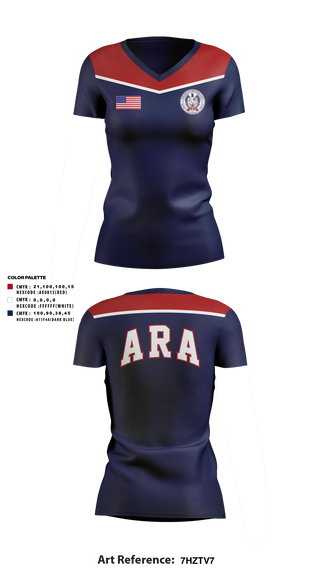 Womens Short Sleeve Vneck Shirt, American Renaissance Academy, Swimming, Teamtime, Team time, sublimation, custom sports apparel, team uniforms, spirit wear, spiritwear, sports uniforms, custom shirts, team store, custom team store, fundraiser sports, apparel fundraiser