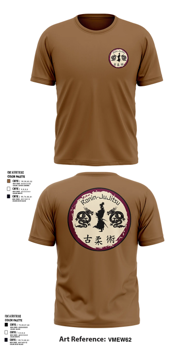 Ronin Jujitsu Short Sleeve Performance Shirt - 6