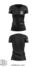 Military Police Women's Short Sleeve V-neck Shirt - 3