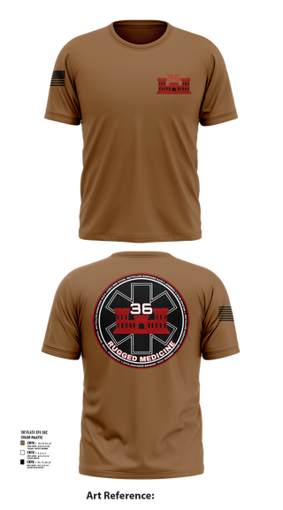 Short Sleeve Performance Shirt, 36 Engineer Brigade, Army, Teamtime, Team time, sublimation, custom sports apparel, team uniforms, spirit wear, spiritwear, sports uniforms, custom shirts, team store, custom team store, fundraiser sports, apparel fundraiser
