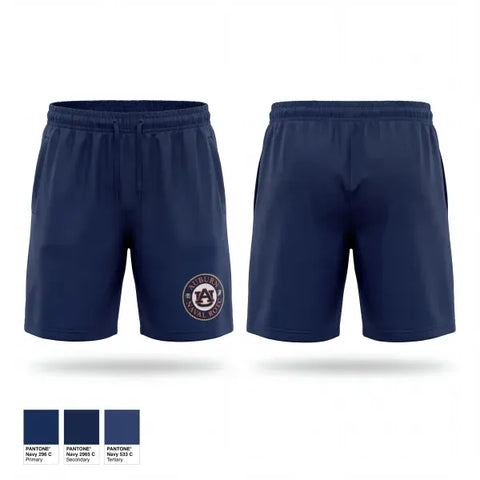Athletic Shorts With Pockets, Auburn NROTC, Navy, Teamtime, Team time, sublimation, custom sports apparel, team uniforms, spirit wear, spiritwear, sports uniforms, custom shirts, team store, custom team store, fundraiser sports, apparel fundraiser